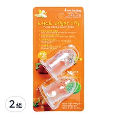 perfection 旋轉水果棒 矽膠替換頭 Set 2入, 適用6個月以上寶寶, HRA073A, 2組