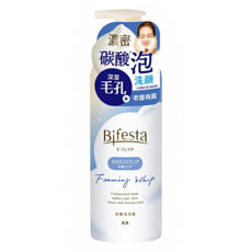 Bifesta 碧菲絲特 抗暗沉碳酸泡洗顏, 深層毛孔清潔, 含乳酸成分, 無酒精, 180g, 1瓶