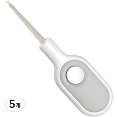바우마켓 LED 유아용 귀파개 + 건전지, 5개, 1개입