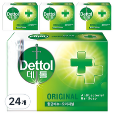 데톨 향균 비누 오리지널, 100g, 24개