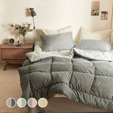 디저트체크피치스킨차렵이불요커버세트