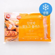 이츠웰 맛있는 단호박 핫도그 플러스 20입 (냉동), 1kg, 1개