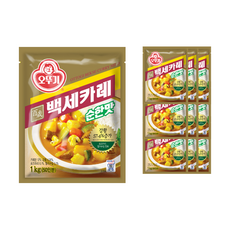 오뚜기 백세카레 순한맛, 1kg, 10개