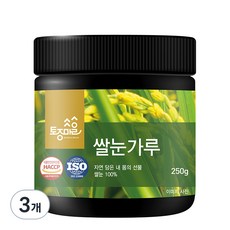 토종마을 쌀눈가루, 3개, 250g