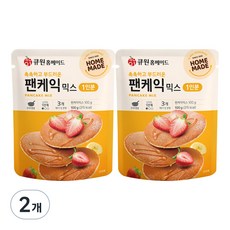 큐원 홈메이드 팬케익 믹스, 2개, 100g