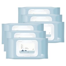 라운드랩 1025 독도 클렌징 티슈, 30매입, 1.78g, 6개
