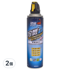 PUFF DINO 恐龍 冷氣清潔劑, 420ml, 2個