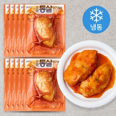 곰곰 통살 닭가슴살 매콤양념치킨맛 (냉동), 100g, 10개