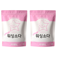 소다스쿨 프리미엄 워싱소다 본품, 2kg, 2개