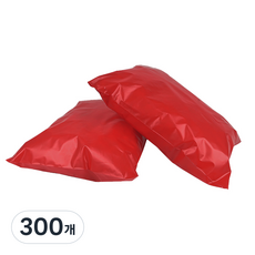 담다 HDPE 택배봉투 빨강, 300개