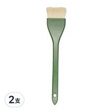 Macro Wave 馬可威 白羊毛國畫水彩排刷 AR3420 2.0 綠桿, 2.0", 2支