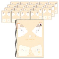 Penpia 1000本小學春季筆記本聽寫分享, 隨機發貨, 20個