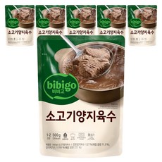 CJ bibigo 牛肉腿肉湯, 500g, 6個