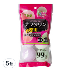 室翲香 彩色大粒丸, 防蟲防蛀, 360g, 5包