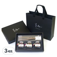 꽃보다차 아담한 꽃차 3종 선물세트, 도화 1.5g + 메리골드 4g + 목련 1.5g + 차집게 + 쇼핑백, 3세트