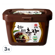 오복식품 중화요리 춘장, 3개, 500g