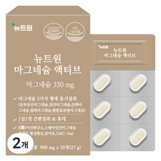 뉴트원 마그네슘 액티브, 2개, 30정