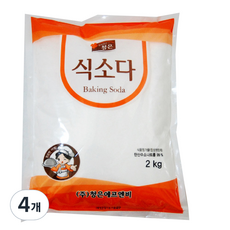 청은 식소다, 2kg, 4개