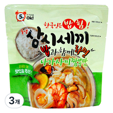궁극의푸드 삼시세끼 밥과 함께 라면 나가사끼 짬뽕맛, 100g, 3개
