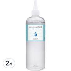 맑을담 히알루론산 1% 원액 저분자 에센스, 2개, 500ml - 히알루론산원액저분자