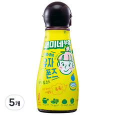 새미네부엌 샤브샤브 유자 폰즈 딥소스, 270g, 5개