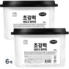 생활공식 초강력 냉장고 탈취제 본품, 300g, 6개