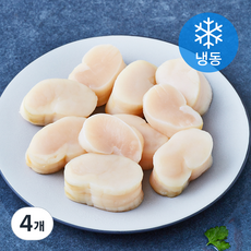 올프레시 키조개 관자살 개아지 살 (냉동), 4개, 500g
