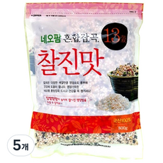 네오팜 혼합잡곡 13곡 찰진맛, 800g, 5개