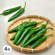 밀양 모닝고추, 150g, 4개
