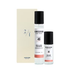 더블유드레스룸 너하나 나하나 드레스퍼퓸 세트 No 49 피치블러썸 150ml + 70ml, 1세트