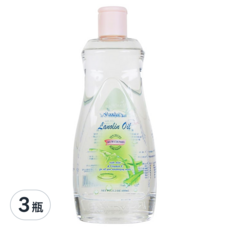 Roudye 柔蝶 綿羊嬰兒油 蘆薈, 滋潤保濕肌膚, 600ml, 3瓶