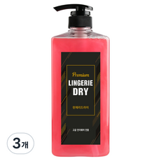 Shinhee Lingerie Dry優質洗衣精 正裝, 3個, 750ml