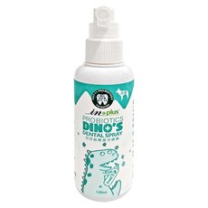 in plus 贏 好好益菌潔牙噴霧 犬用, 含KT-11專利益生菌, Rilis日本專利柿子抽出物, 天然茶多酚, 甘草複合物, 120ml, 1罐
