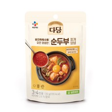 다담 순두부찌개 양념, 130g, 1개