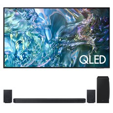 삼성전자 4K UHD QLED 스마트 TV + 사운드바 세트