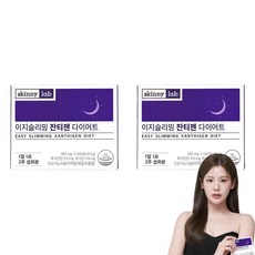 스키니랩 이지슬리밍 잔티젠 다이어트, 14정, 2개 8.414g, 2개