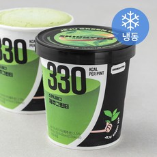 스키니피그 아이스크림 제주그린티 (냉동), 474ml, 1개