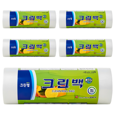 크린랲 크린 롤백 중 25cm x 35cm, 중(M), 500개입, 5개 중(M), 500개입, 5개