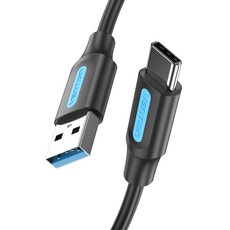 벤션 투톤 USB3.1 Gen1 C타입 USB3.0 고속충전케이블, 0.5m, 혼합색상, 1개