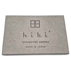 hibi 香氛火柴 5入禮盒組 經典系列, 70%天然植物粉末, 日本產, 1組