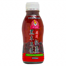 五福 養生黑木耳露 紅棗, 植物性燕窩 膳食纖維豐富 低卡低熱量 營養滿分, 350ml, 24瓶