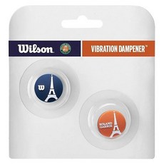 Wilson 法網 艾菲爾鐵塔避震器 2入組, 藍色，橘色, 1組