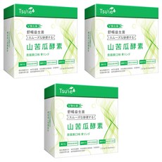 Tsuie 日濢 舒暢益生菌山苦瓜酵素 強化版, 花蓮4號山苦瓜, 酵素幫助調整體質，排便順暢，告別卡卡人生, 37.5g, 3盒