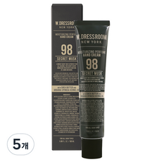 더블유드레스룸 퍼퓸 핸드크림 98 시크릿머스크, 50ml, 5개