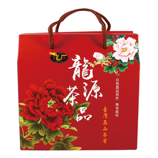 龍源茶品 鑫龍源有機茶園 各大山頭高山茶葉禮盒,烏龍紅茶禮盒組,台灣高山茶,有機茶葉,送禮推薦, 烏龍150g x 5包 + 紅茶30g x 1包, 1盒