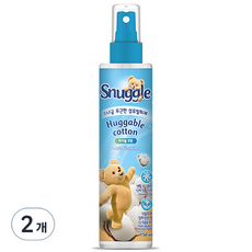 스너글 포근한 섬유탈취제 허거블 코튼 본품, 150ml, 2개