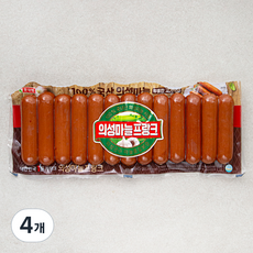 롯데햄 의성마늘 프랑크 소시지, 845g, 4개