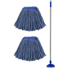 코멧 스텐 마포대 + 청사 마포걸레 2p 세트, 혼합색상, 1세트 혼합색상, 1세트