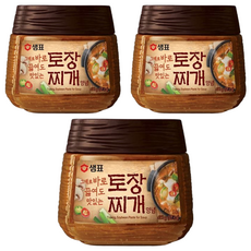 Sempio 膳府 大醬鍋專用料理醬，韓式大醬鍋醬料, 450g, 3罐