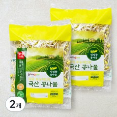 곰곰 무농약인증 국산 콩나물, 300g,